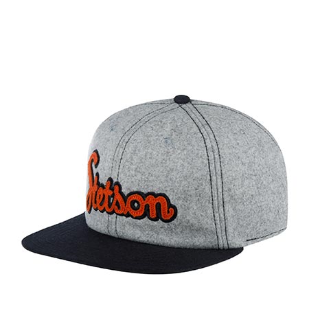 Бейсболка STETSON арт. 7790108 BASEBALL CAP RETRO SCRIPT (серый)