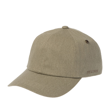 Бейсболка STETSON арт. 7711157 BASEBALL CAP COTTON (оливковый)