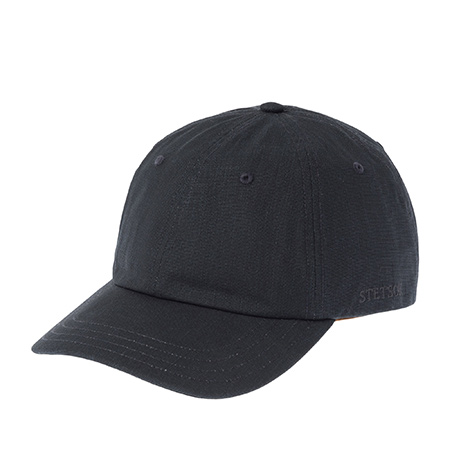 Бейсболка STETSON арт. 7711160 BASEBALL COTTON/LINEN WAXED (темно-синий)