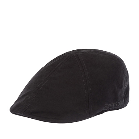 Кепка STETSON арт. 6691103 DUCK CAP WAXED COTTON WR (черный)