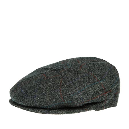 Кепка BAILEY арт. 25239 GALVIN WINDOWPANE (серый)