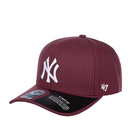 Бейсболка 47 BRAND арт. B-CLZOE17WBP New York Yankees MLB (бордовый)