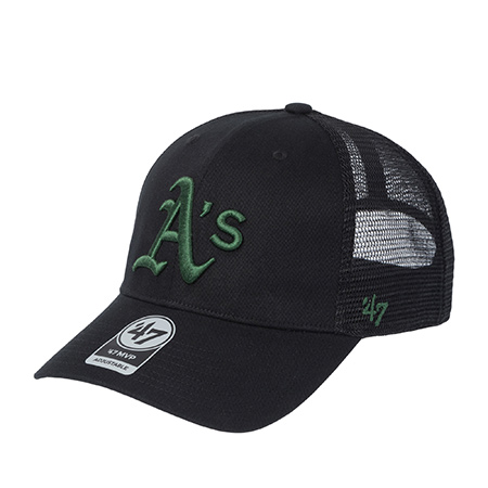 Бейсболка 47 BRAND арт. B-BRANS18CTP-BKDG Oakland Athletics MLB (черный)