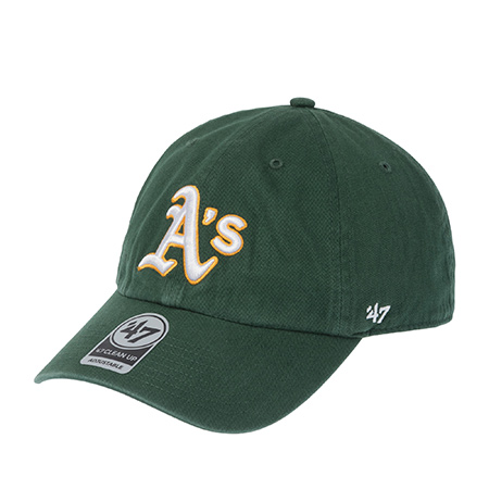 Бейсболка 47 BRAND арт. B-RGW18GWS-DGE Oakland Athletics MLB (dark green)