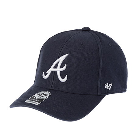 Бейсболка 47 BRAND арт. B-GWMVP01GWS-NY Atlanta Braves MLB (темно-синий)