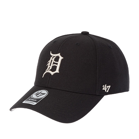 Бейсболка 47 BRAND арт. B-BPCAM17GWS-BK Detroit Tigers MLB (черный)