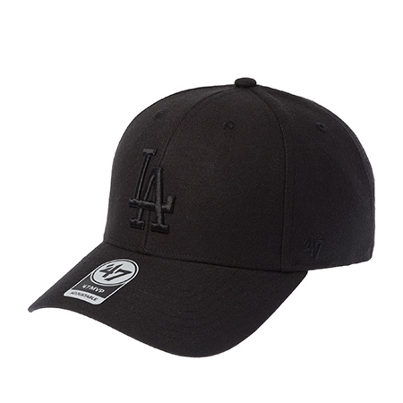 Бейсболка 47 BRAND арт. B-MVP12WBP-BKB Los Angeles Dodgers MLB (черный)