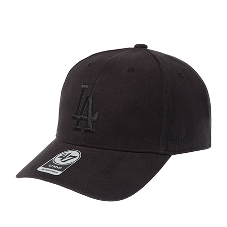Бейсболка 47 BRAND арт. H-AC12BCV-BKB Los Angeles Dodgers MLB (черный)
