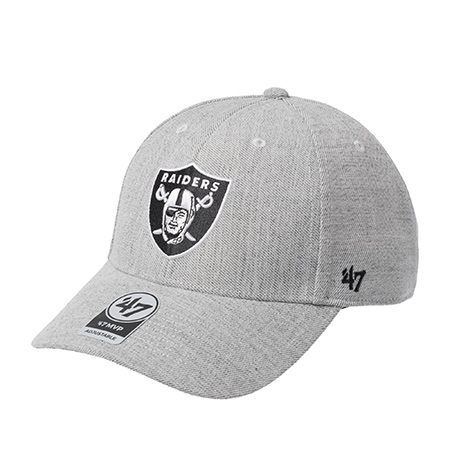 Бейсболка 47 BRAND арт. F-STMCD23WHV-CC Las Vegas Raiders NFL (светло-серый)