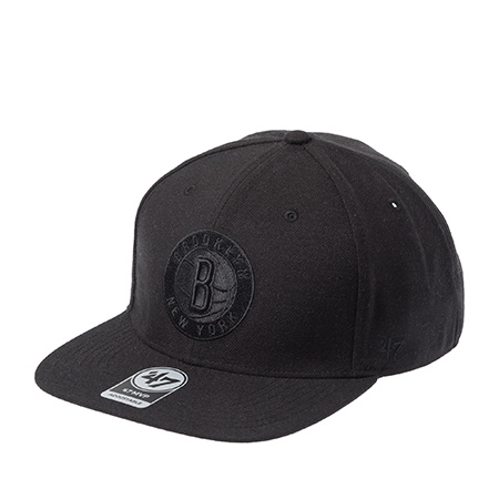 Бейсболка 47 BRAND арт. K-NSHOT15WBP-BKBK Brooklyn Nets NBA (черный)