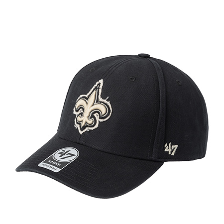 Бейсболка 47 BRAND арт. F-GWMVP20GWS-BK New Orleans Saints NFL (черный)