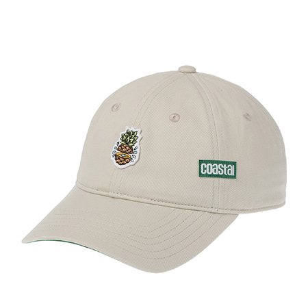 Бейсболка COASTAL арт. 6P Curved Visor Pinapple (кремовый)