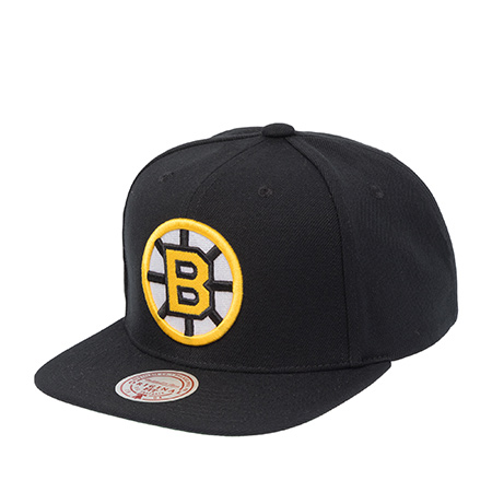 Бейсболка MITCHELL NESS арт. HS8582-BBNBLCK Boston Bruins NHL (черный)