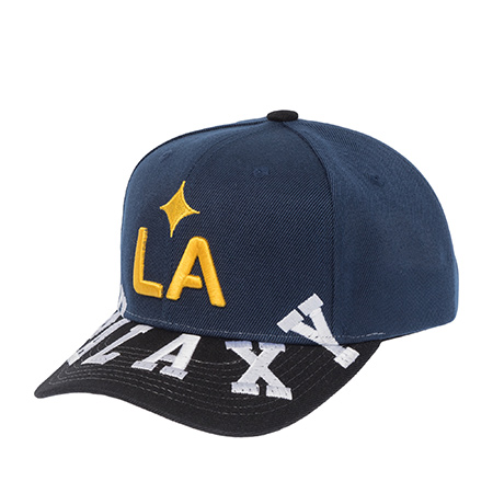Бейсболка MITCHELL NESS арт. HP10363-LAGNAVY Los Angeles Galaxy MLS (темно-синий / черный)