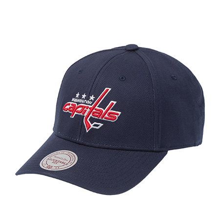 Бейсболка MITCHELL NESS арт. EU1053-WASCAP-BLK Washington Capitals NHL (темно-синий)
