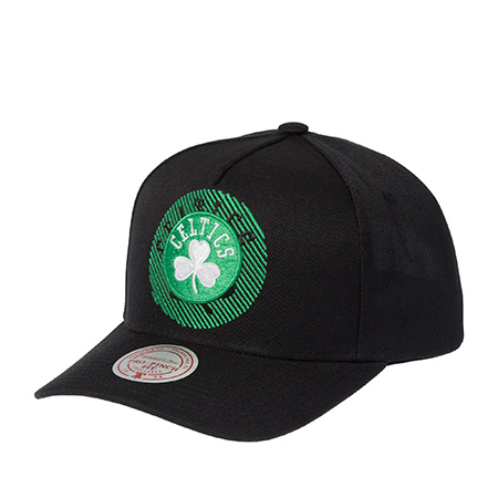 Бейсболка MITCHELL NESS арт. HP12813-BCEBLCK Boston Celtics NBA (черный)
