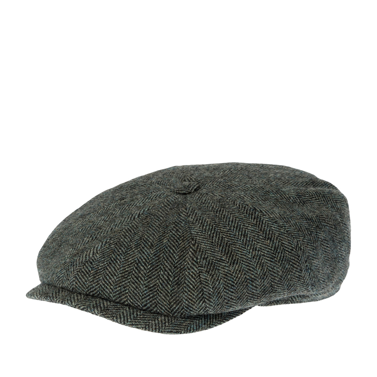 Кепка STETSON арт. 6840514 HATTERAS WOOLRICH (зеленый / серый)