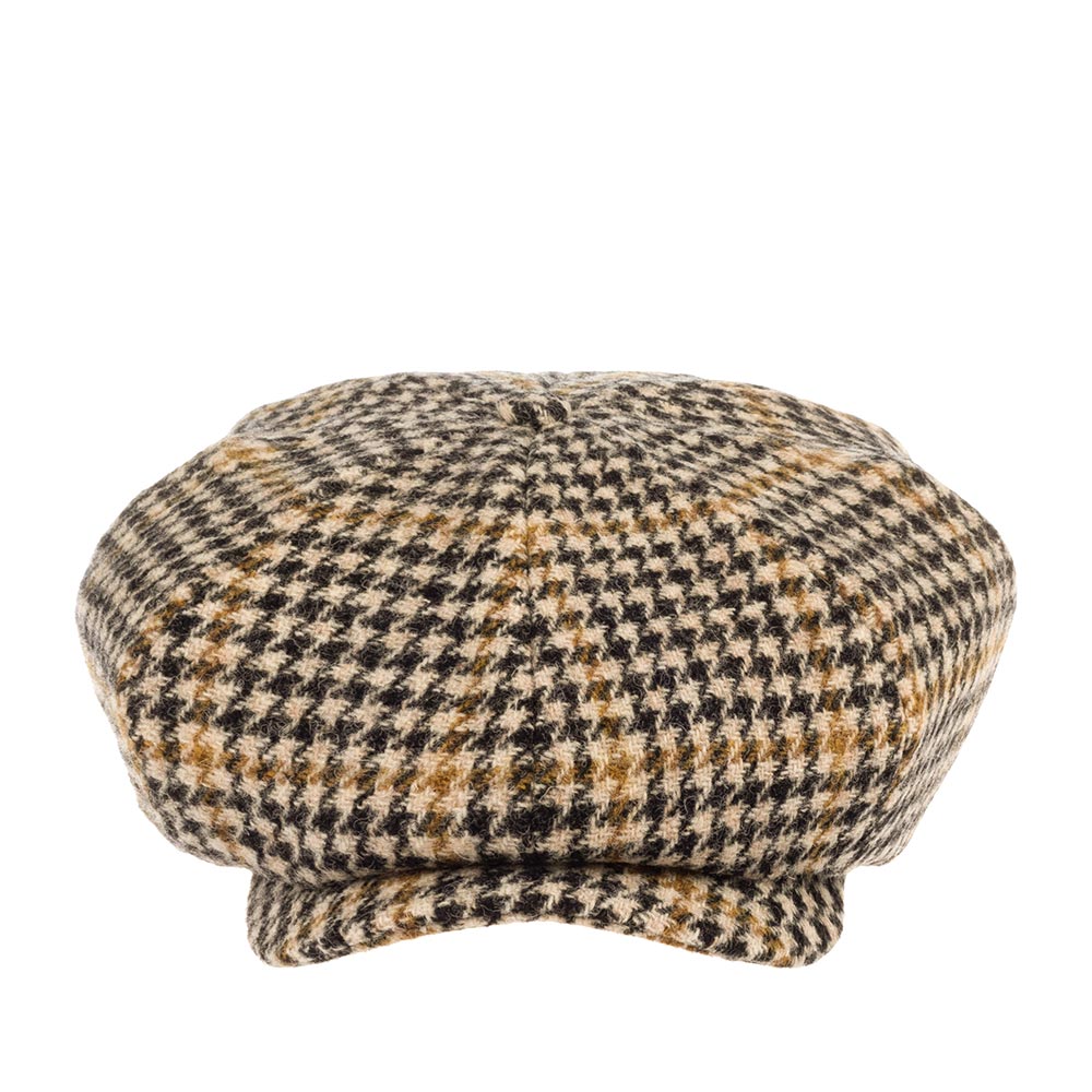 Кепка восьмиклинка STETSON 6810204 8-PANEL CAP HARRIS TWEED