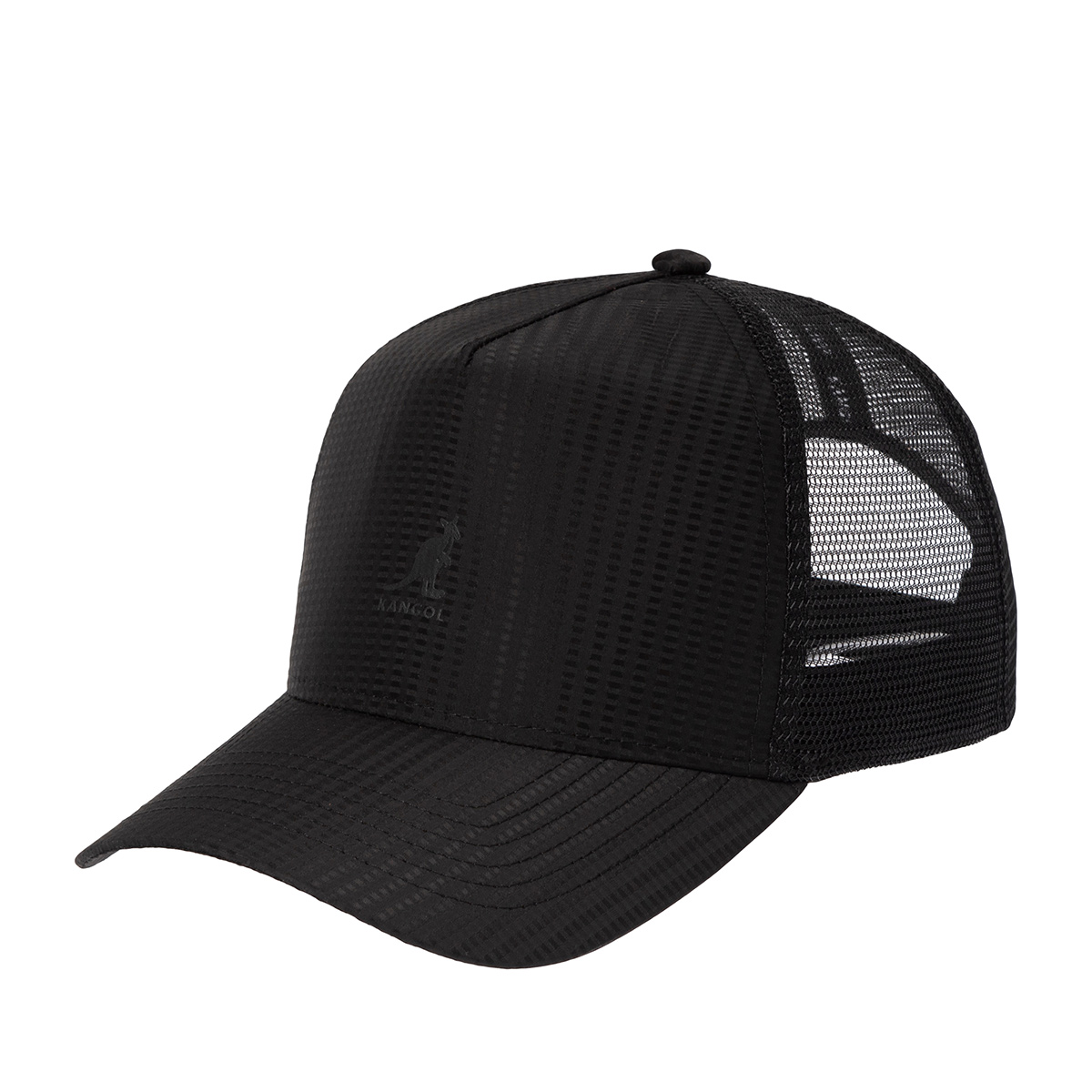 Бейсболка KANGOL арт. K5339 Seersucker Mesh Trucker (черный)