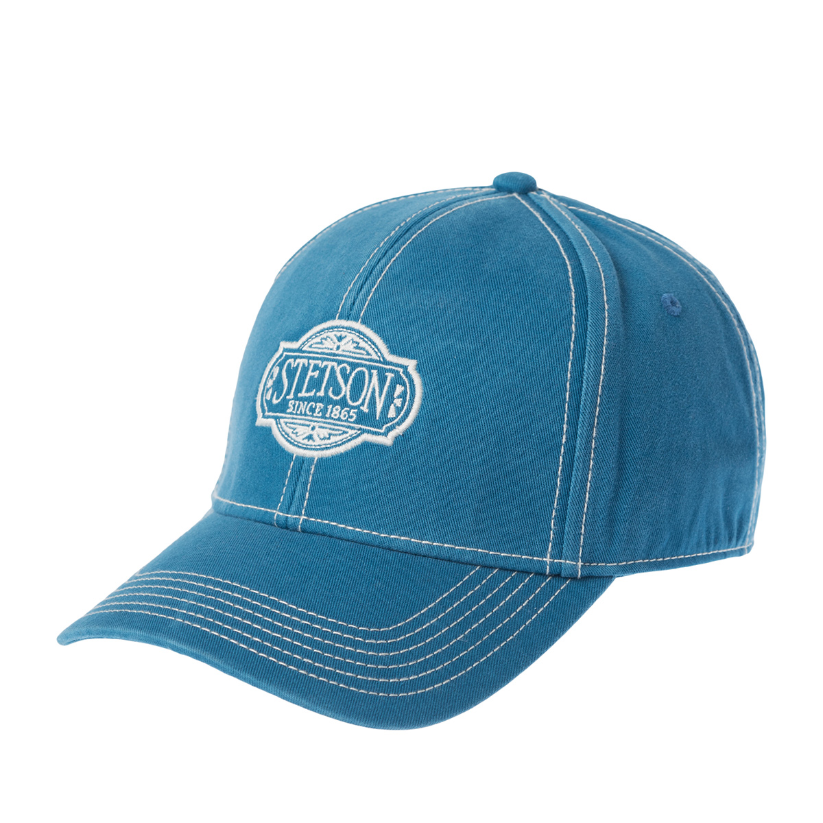 Бейсболка STETSON арт. 7721177 BASEBALL CAP VINTAGE (голубой)