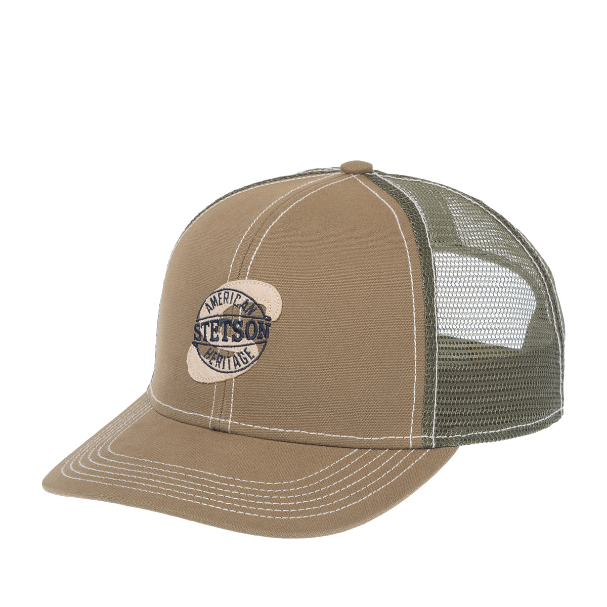 Бейсболка STETSON арт. 7771107 BASEBALL CAP STAMP (оливковый)