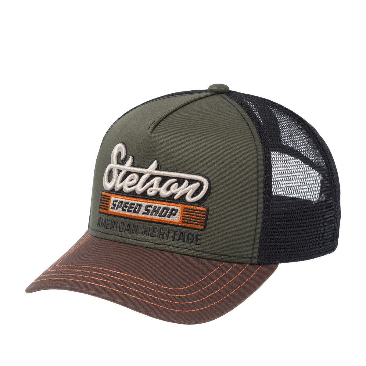 Бейсболка STETSON арт. 7741135 TRUCKER CAP SPEED SHOP (64)