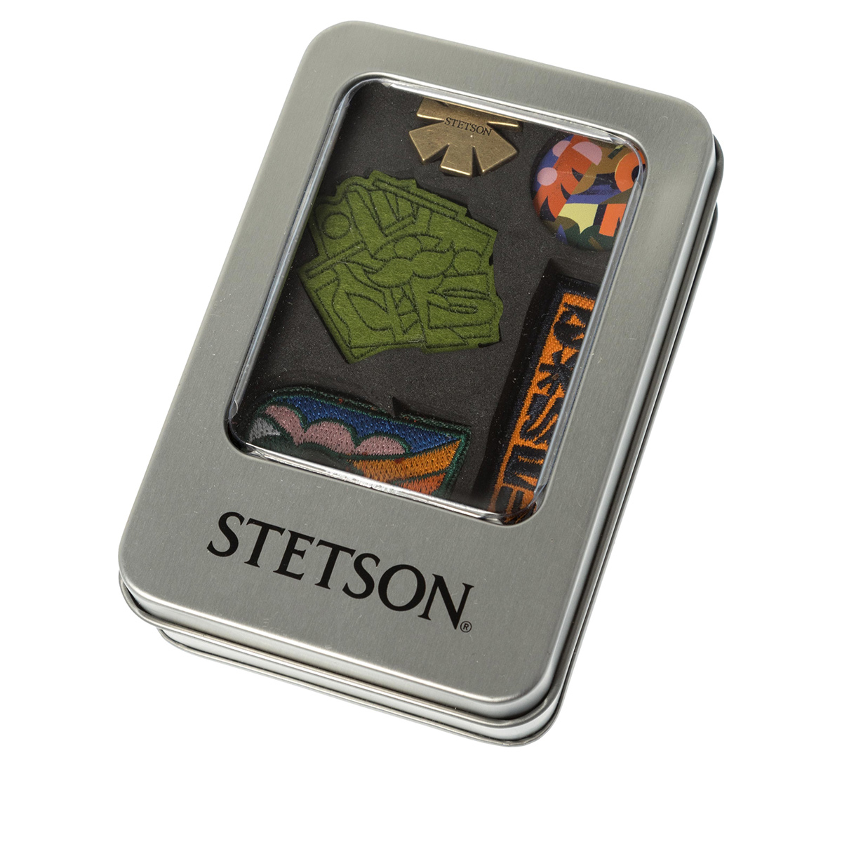 Значок STETSON арт. 9990902 CUSTOMIZATION KIT (серый)