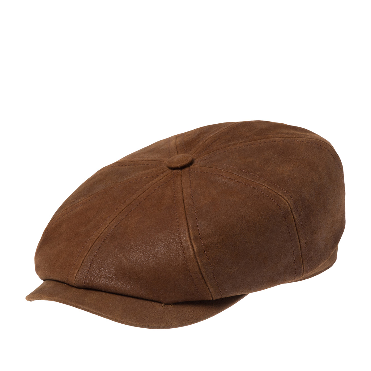 Кепка STETSON арт. 6847204 HATTERAS GOATVELOUR (коричневый)