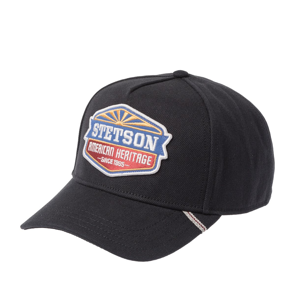 Бейсболка STETSON арт. 7841102 TRUCKER CAP HERITAGE SUN (черный)
