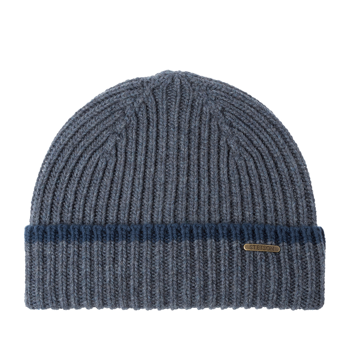 Шапка STETSON арт. 8589310 BEANIE MERINO WOOL (синий)