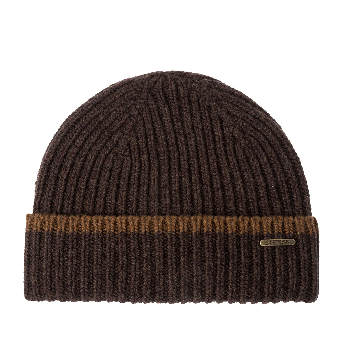Шапка STETSON арт. 8589310 BEANIE MERINO WOOL (коричневый)