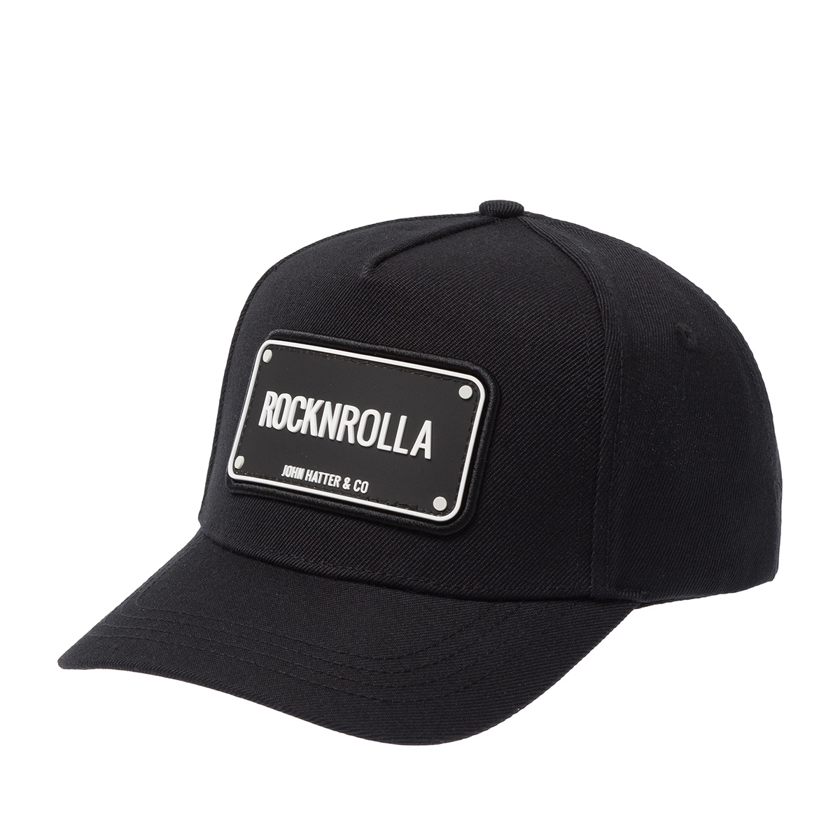 Бейсболка JOHN HATTER арт. R5-1128-U00 Rocknrolla (черный)