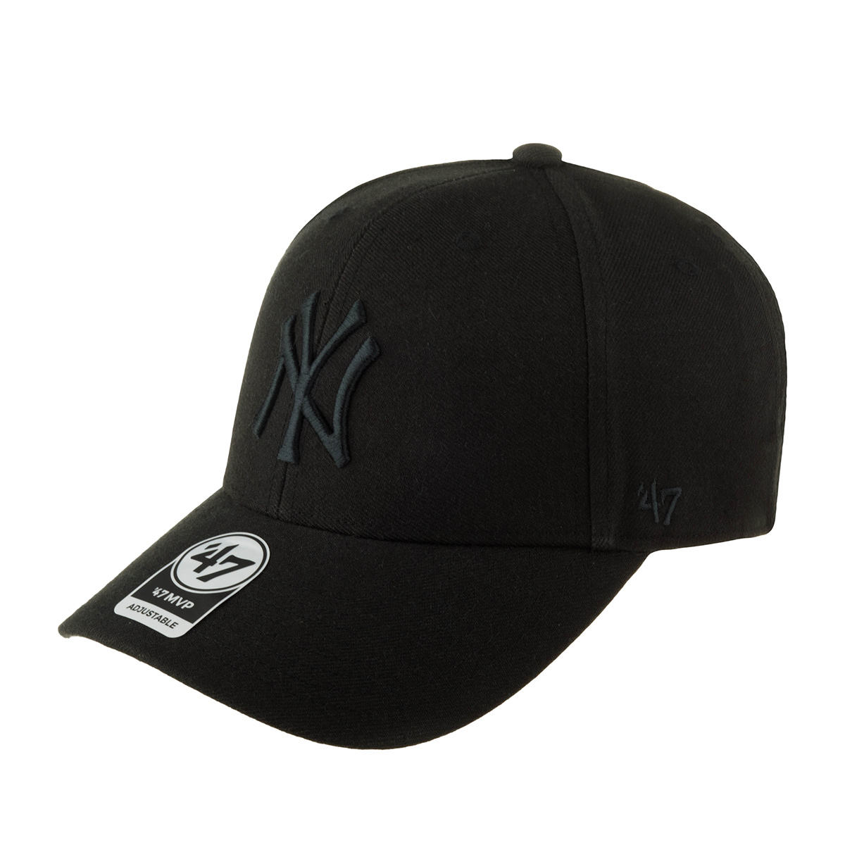 Бейсболка 47 BRAND арт. B-MVP17WBV-BKB New York Yankees MLB (черный / черный)