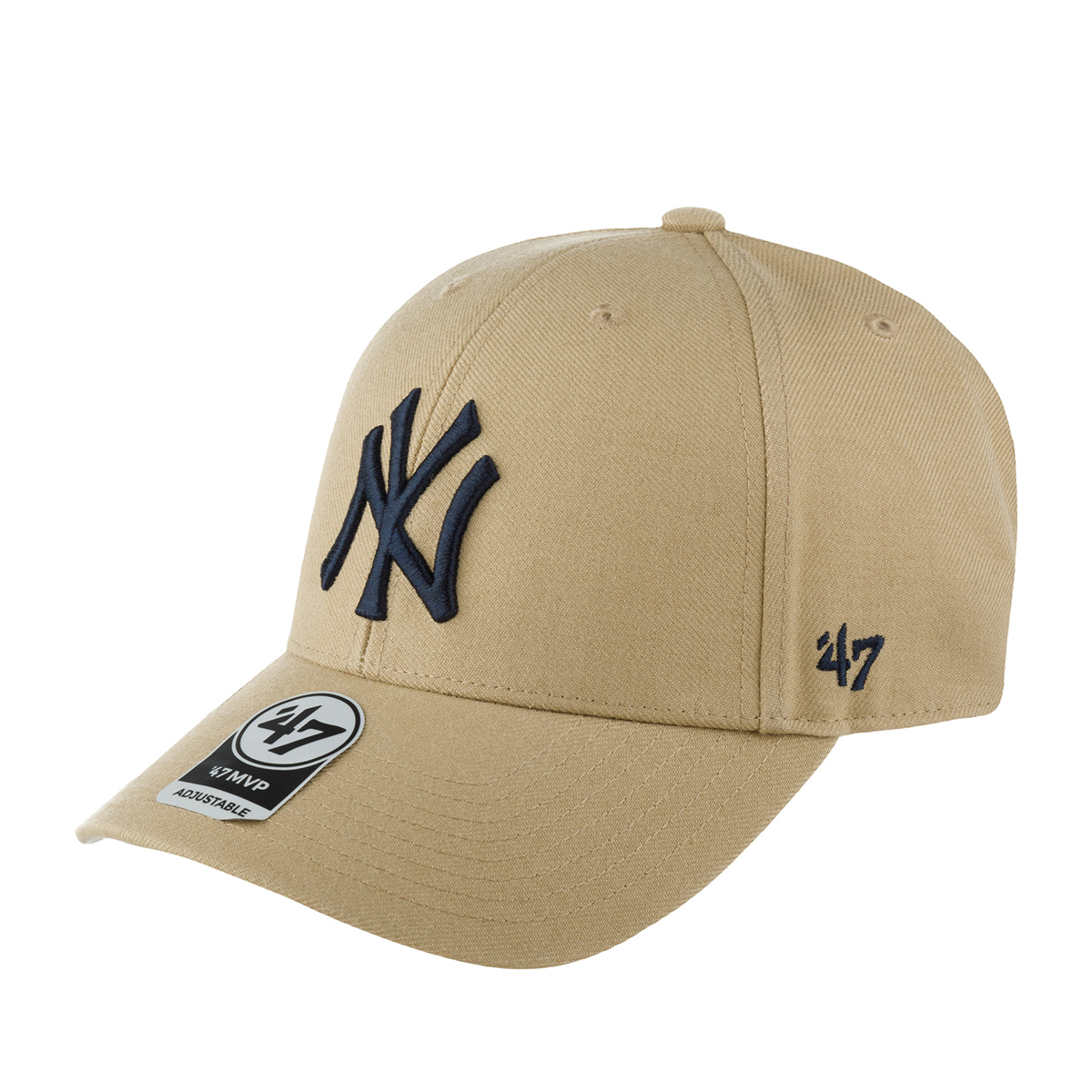 Бейсболка 47 BRAND арт. B-MVP17WBV-KHA New York Yankees MLB (бежевый)