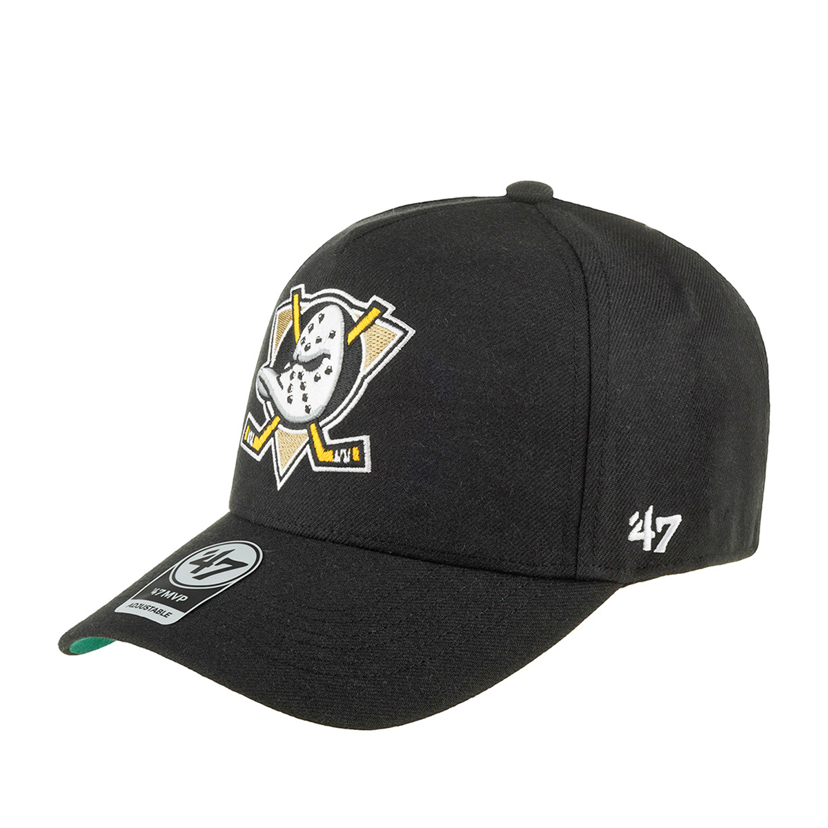 Бейсболка 47 BRAND арт. H-REPDT25WBP-BKG Anaheim Ducks NHL (черный)