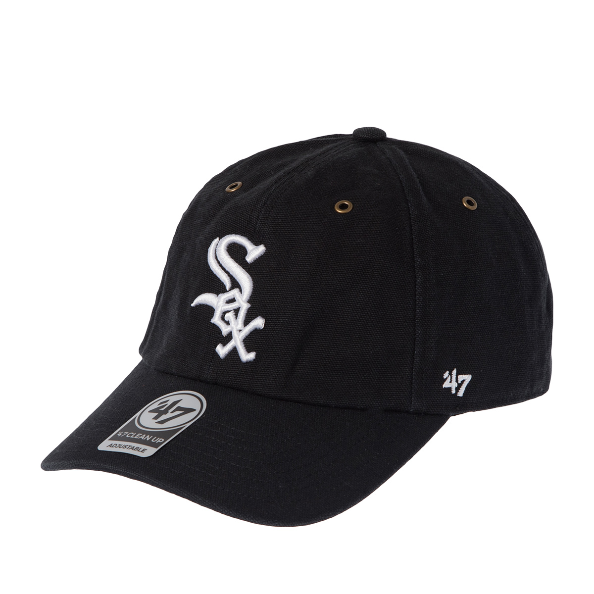 Бейсболка 47 BRAND арт. Carhartt collab Chicago White Sox MLB (черный / белый)