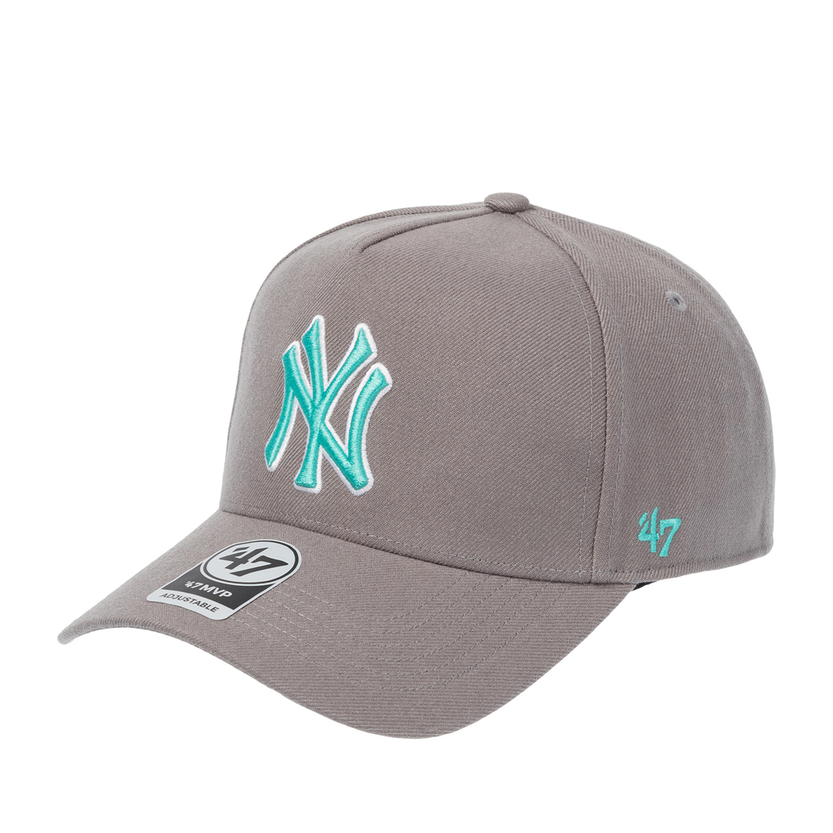 Бейсболка 47 BRAND арт. B-MPDTP17WBP-CHTW New York Yankees MLB (серый)