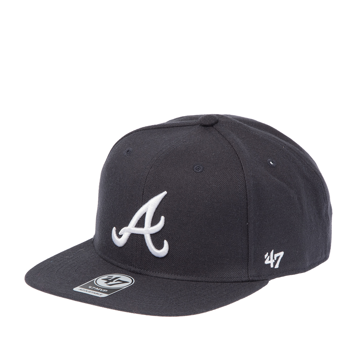 Бейсболка 47 BRAND арт. B-SRS01WBP-NY01 Atlanta Braves MLB (темно-синий)