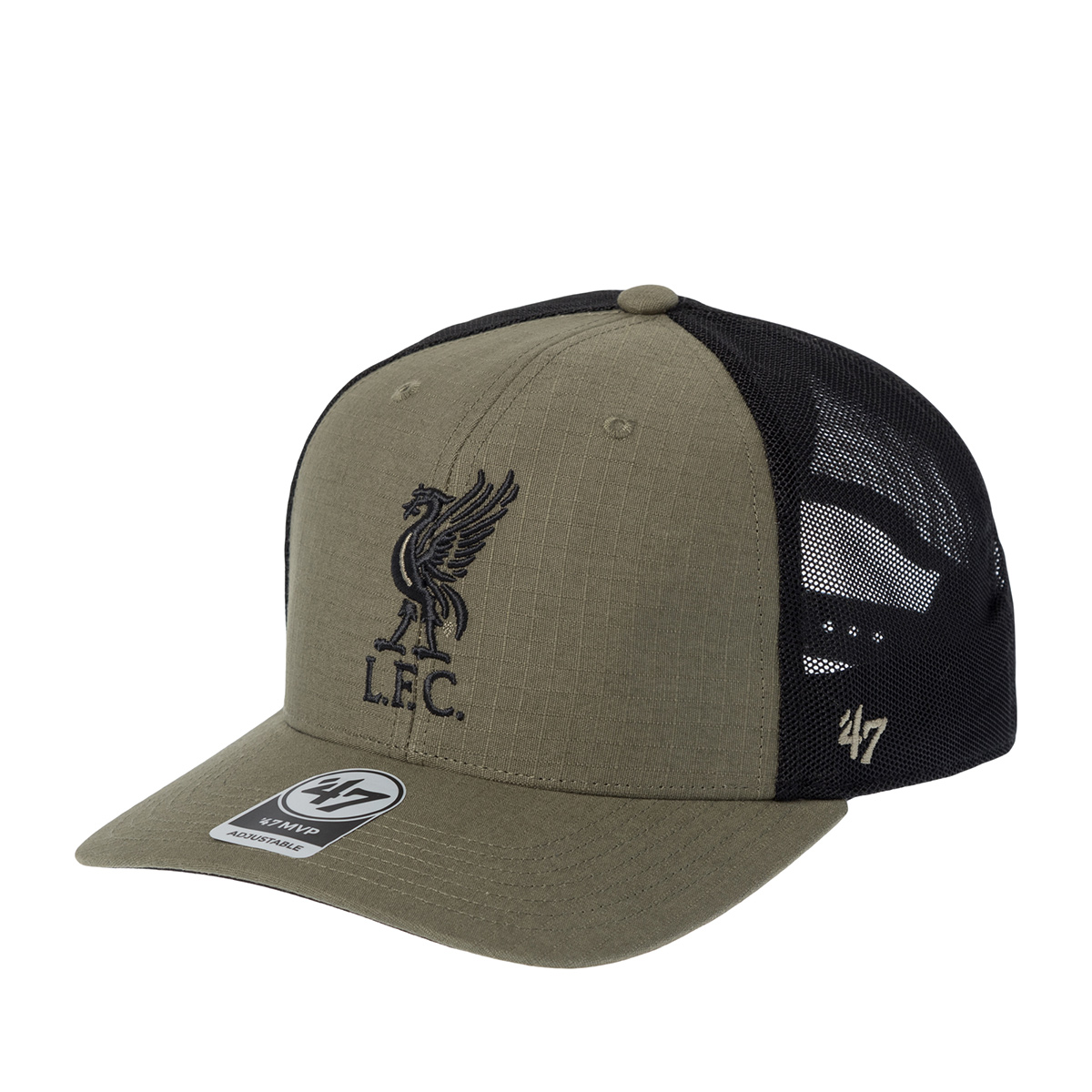 Бейсболка 47 BRAND арт. EPL-GRDMD04RCP-XC Liverpool FC EPL (оливковый)
