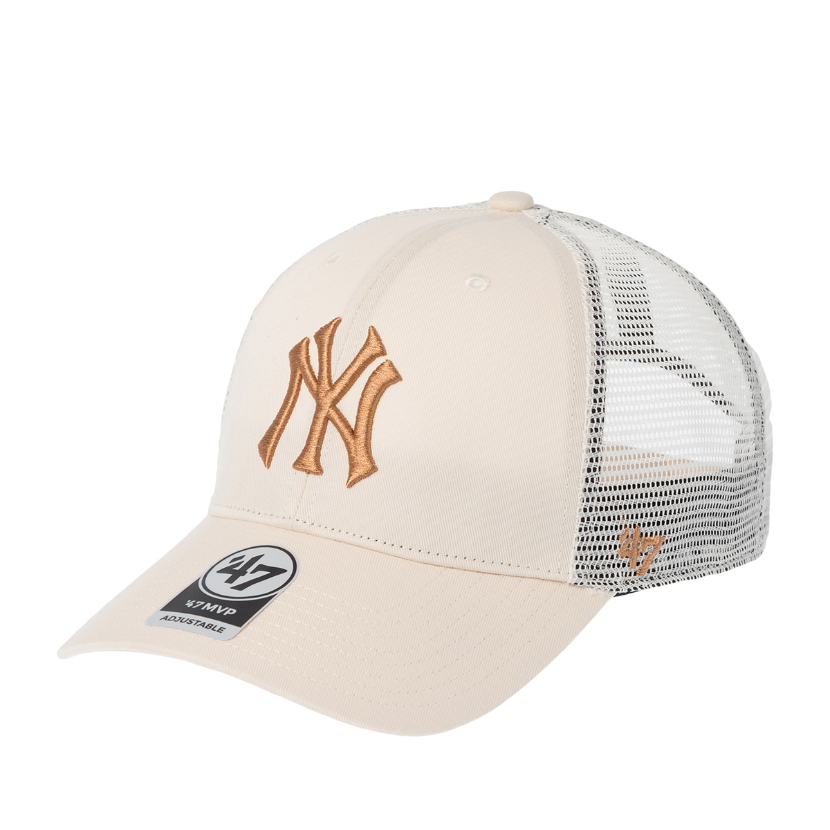 Бейсболка 47 BRAND арт. B-BRANS17CTP-NTE New York Yankees MLB (natural)