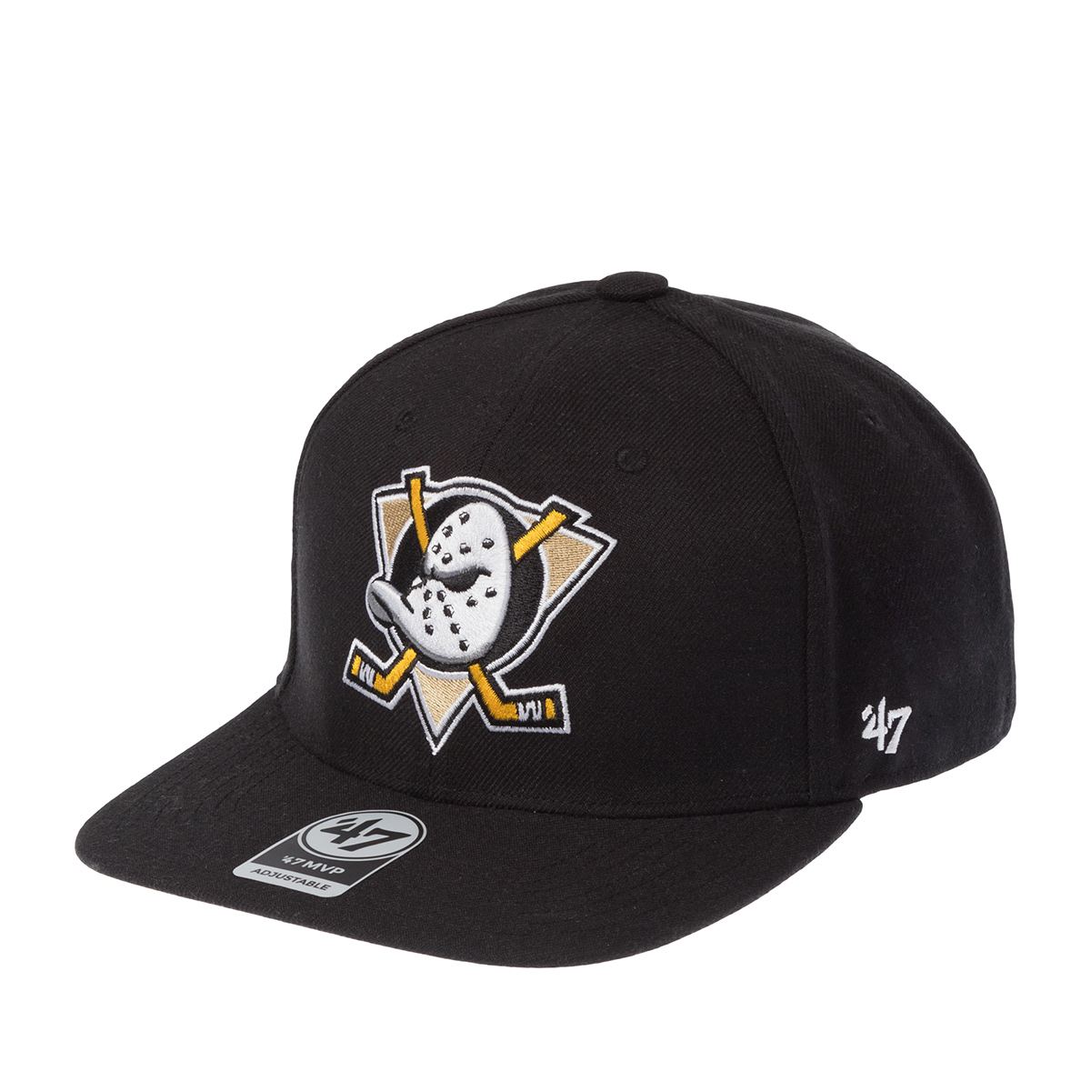 Бейсболка 47 BRAND арт. H-SRS25WBP-BKM Anaheim Ducks NHL (черный)