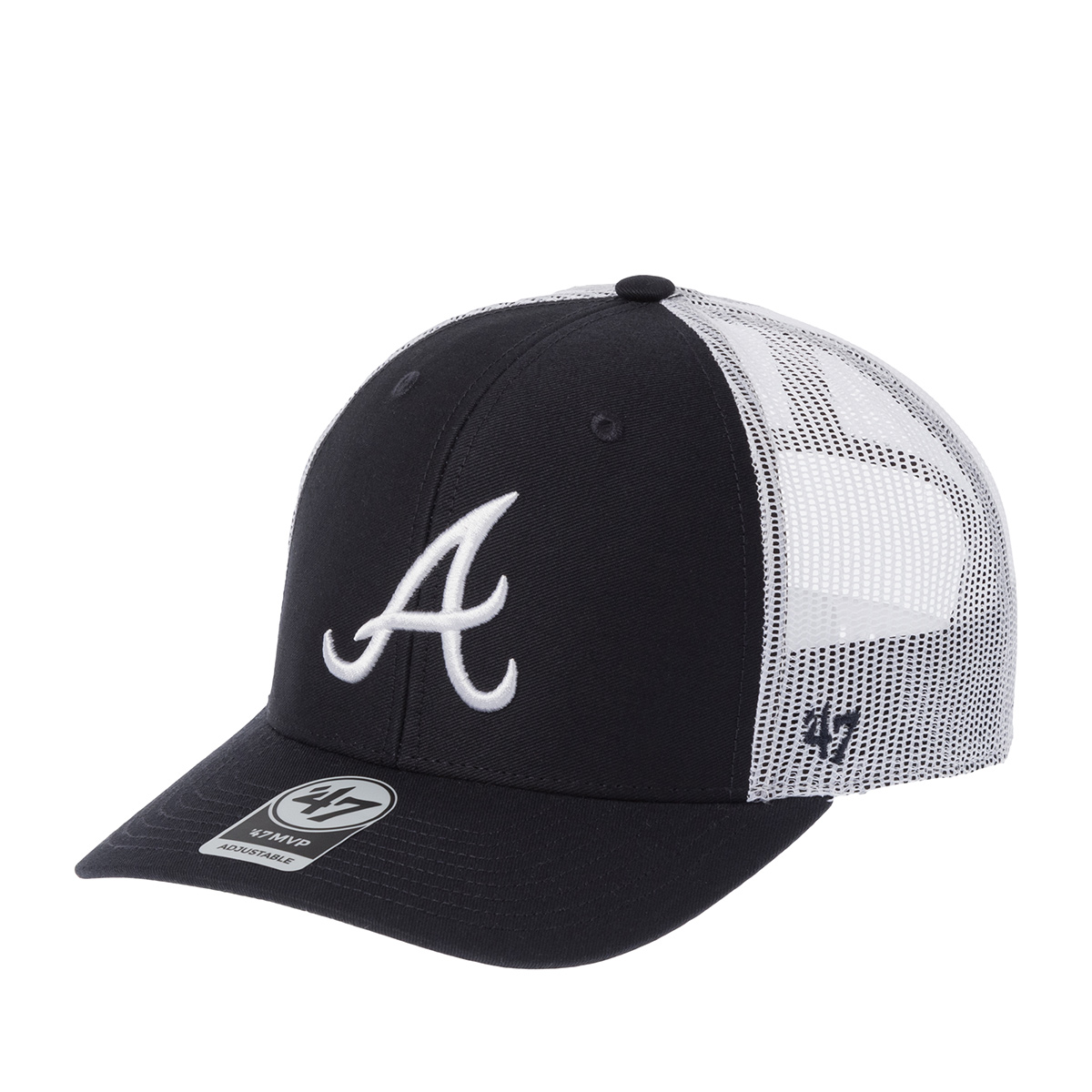 Бейсболка 47 BRAND арт. B-TRUKR01CTP-NY Atlanta Braves MLB (темно-синий)