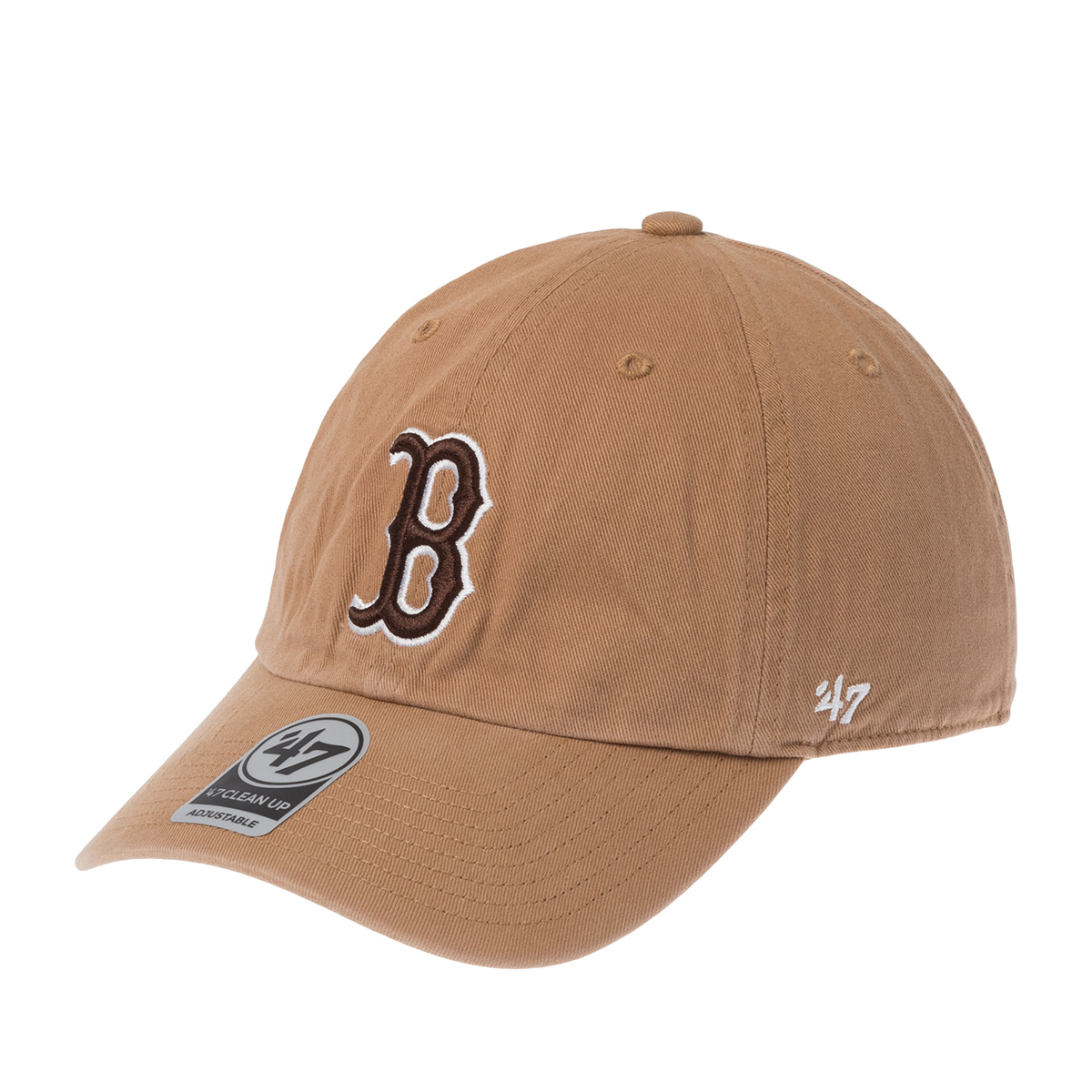 Бейсболка 47 BRAND арт. BCWS-DBLUN02GWS-QL04 Boston Red Sox MLB (бежевый)