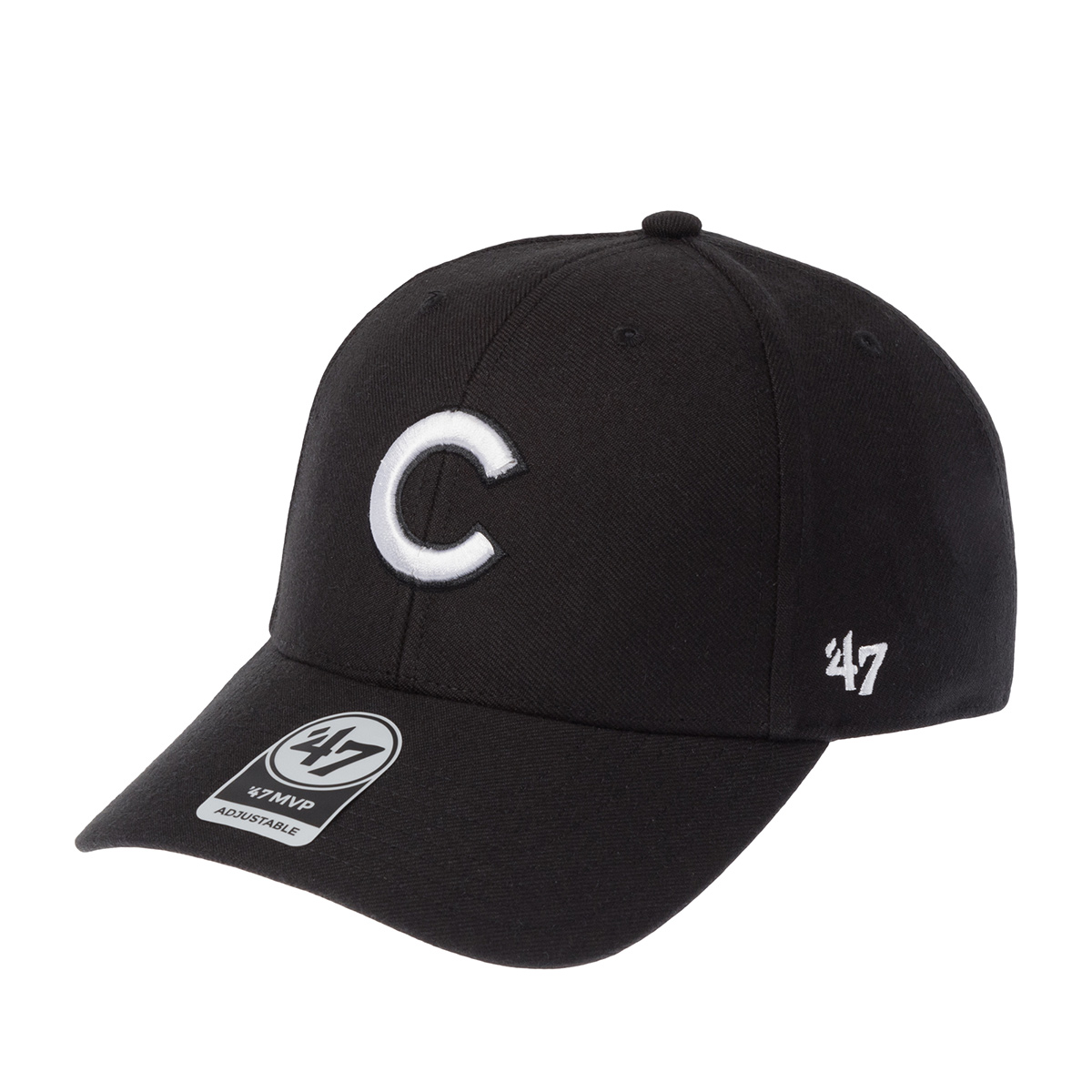 Бейсболка 47 BRAND арт. B-MVP05WBV-BKF Chicago Cubs MLB (черный)