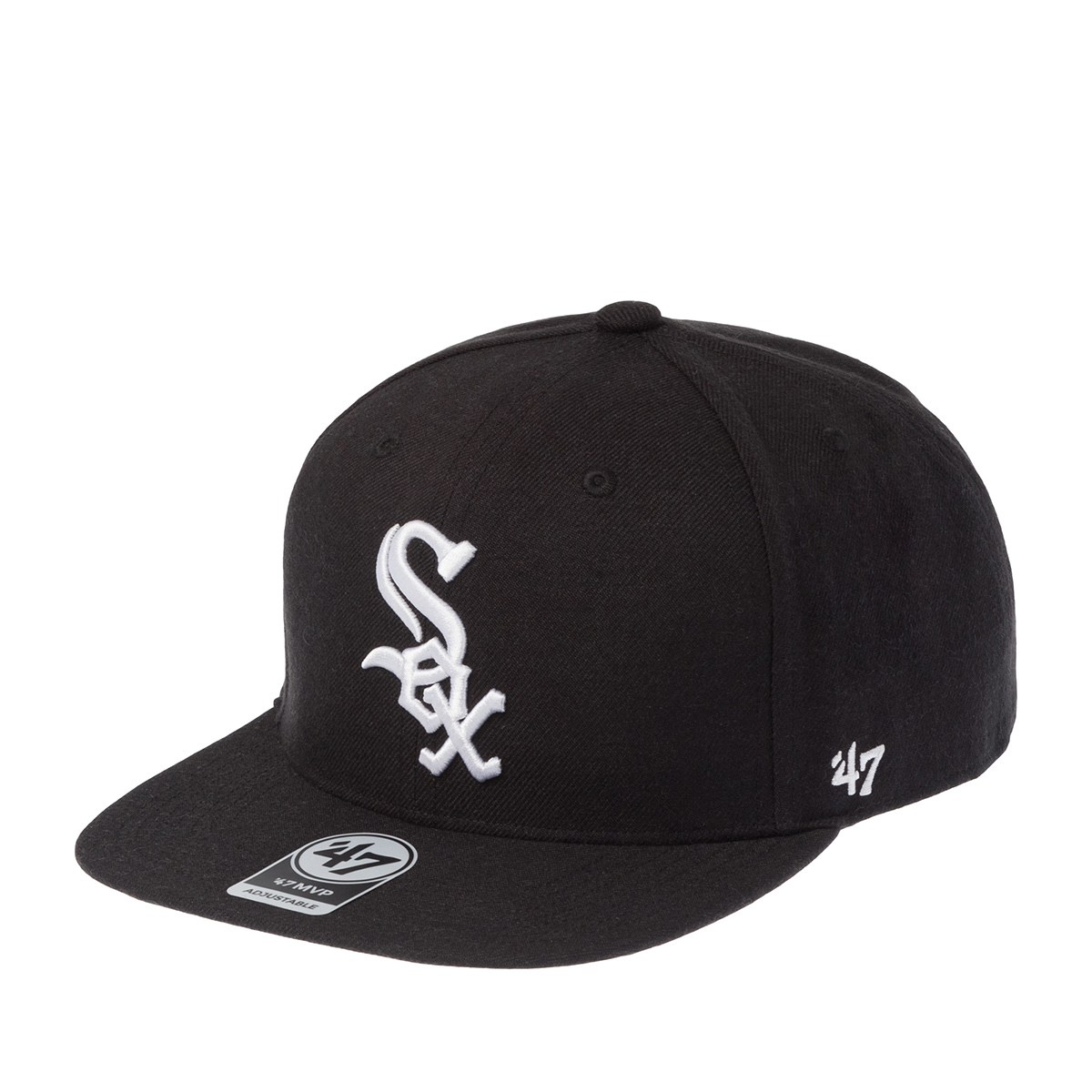 Бейсболка 47 BRAND арт. B-NSHOT06WBP-BK Chicago White Sox MLB (черный)