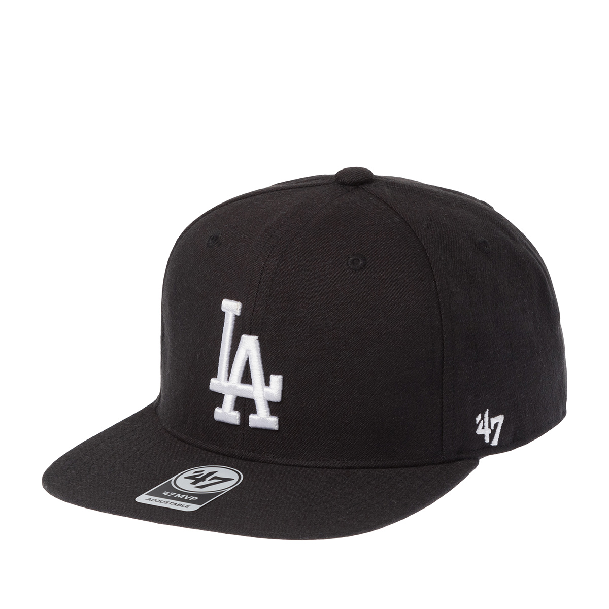 Бейсболка 47 BRAND арт. B-NSHOT12WBP-BKWH Los Angeles Dodgers MLB (черный)