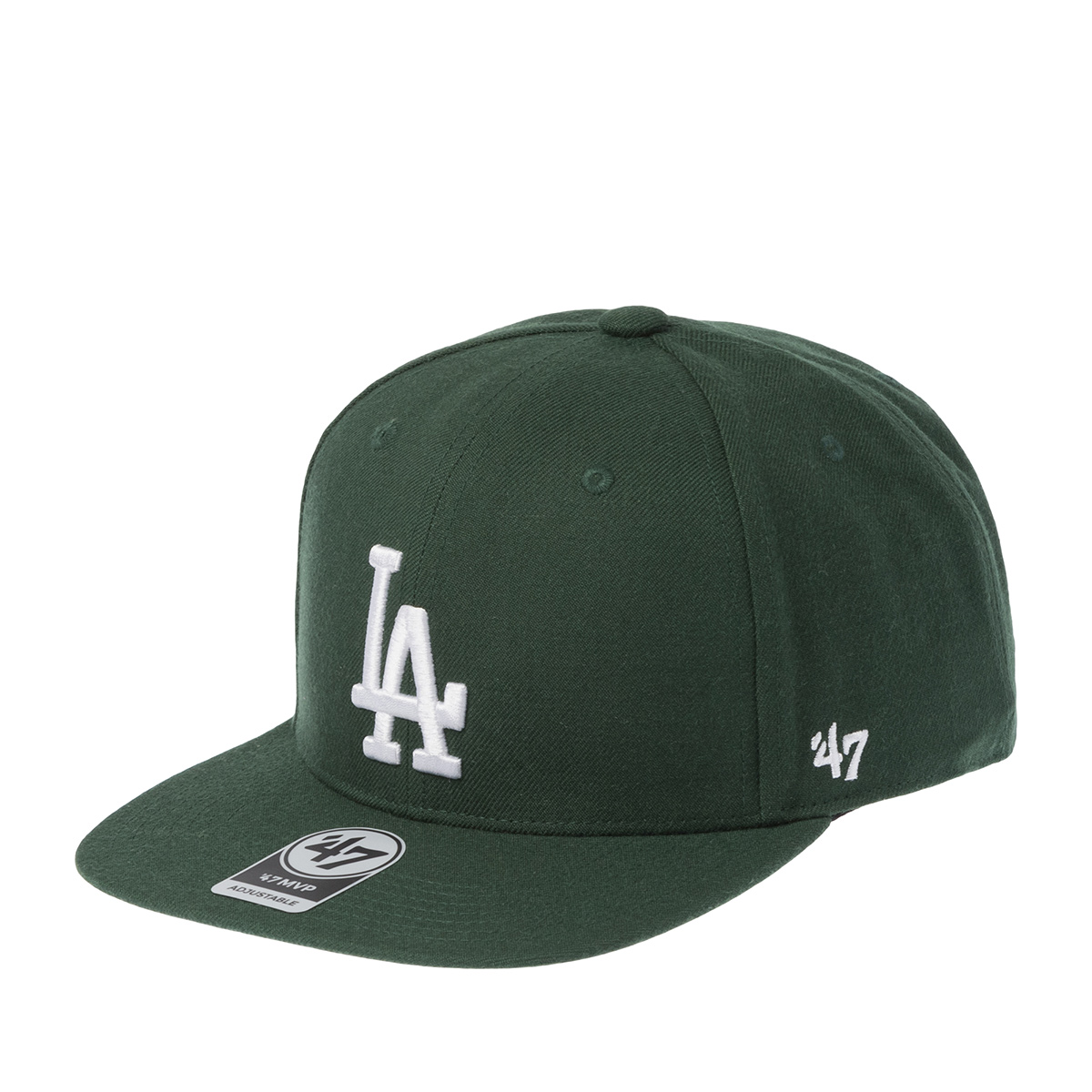 Бейсболка 47 BRAND арт. B-NSHOT12WBP-DGA Los Angeles Dodgers MLB (зеленый)