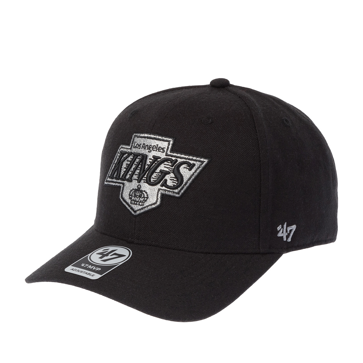 Бейсболка 47 BRAND арт. HVIN-MVSP08WBV-BKB88 Los Angeles Kings NHL (черный)
