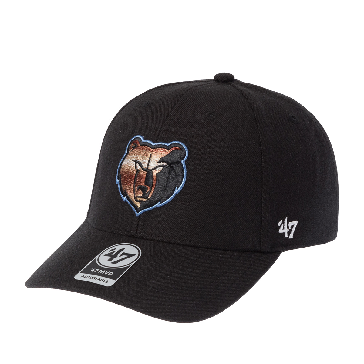 Бейсболка 47 BRAND арт. K-NCEMV29WBP-BK Memphis Grizzlies NBA (черный)
