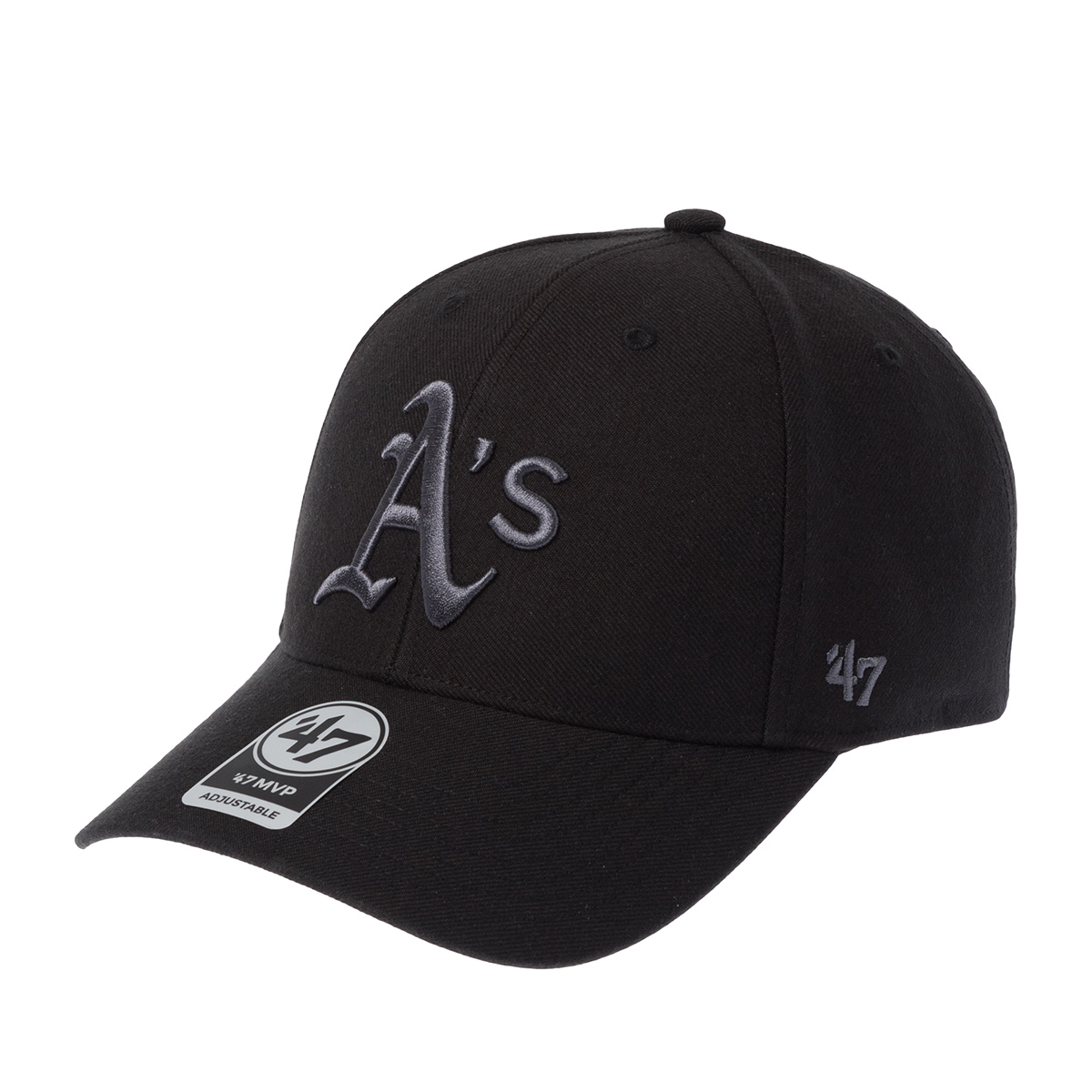 Бейсболка 47 BRAND арт. B-MVP18WBV-BKCH Oakland Athletics MLB (черный)